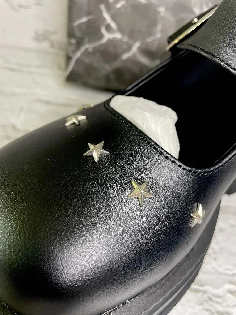 Demonia Shaker Star Studded Platform Mary Jane Shoes size 10